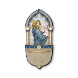 Acquasantiera della Madonna con bambino