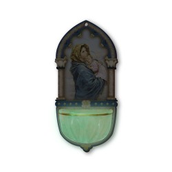 Acquasantiera della Madonna con bambino