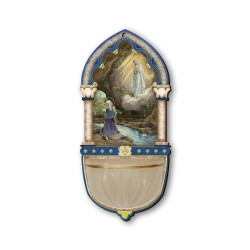Acquasantiera della Madonna di Lourdes