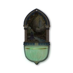 Acquasantiera della Madonna di Lourdes