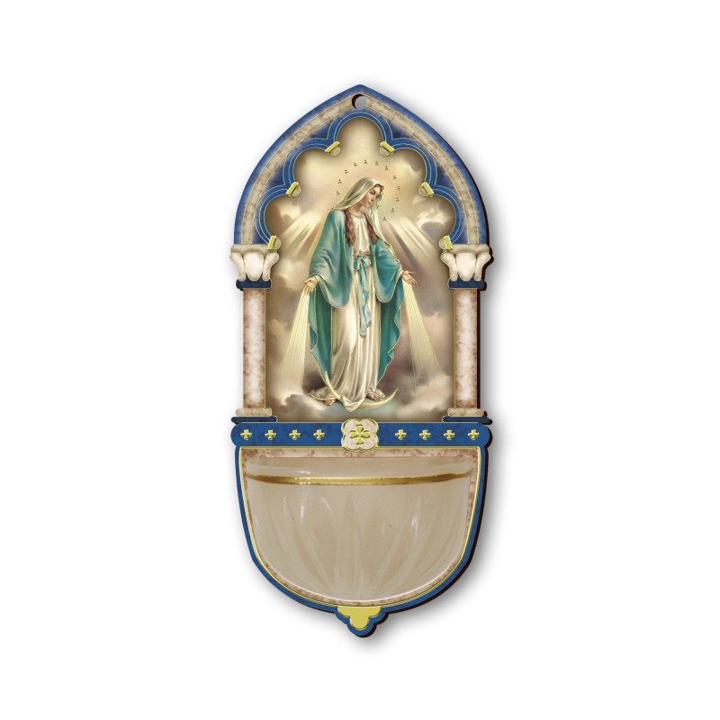 Acquasantiera della Madonna Miracolosa Acquasantiera della Madonna Miracolosa