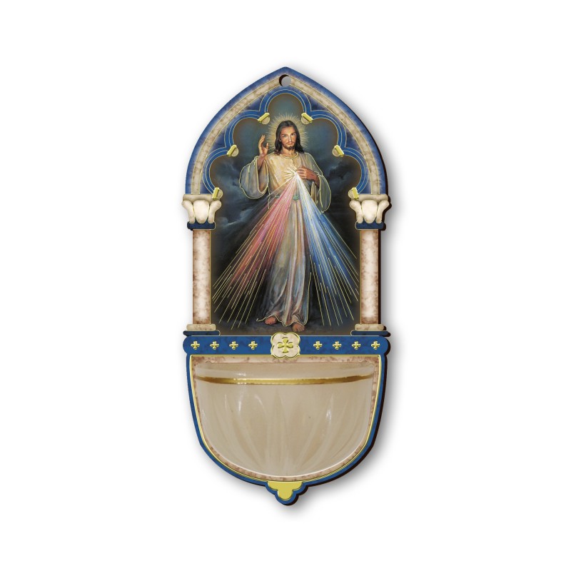 Acquasantiera di Gesù Misericordioso Acquasantiera di Gesù Misericordioso