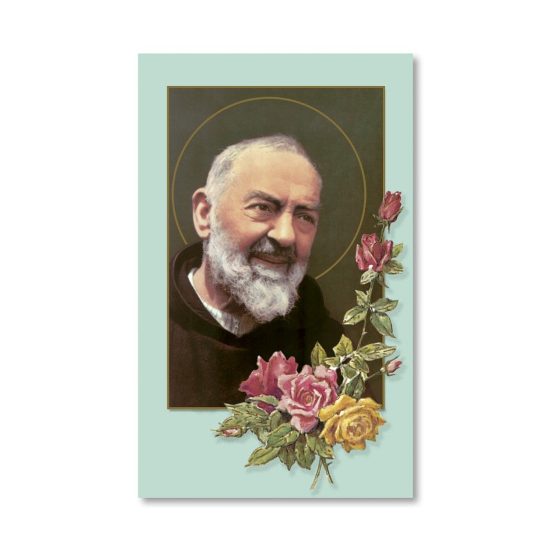 Santino dai toni pastello di Padre Pio Santino dai toni pastello di Padre Pio