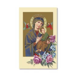 Santino dai toni pastello della Madonna del Perpetuo Soccorso