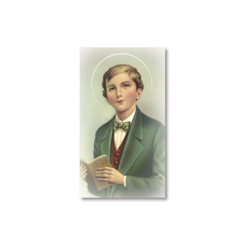 Santino San Domenico Savio con preghiera Santino San Domenico Savio con preghiera