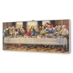 Tela pittorica intelaiata dell'Ultima Cena