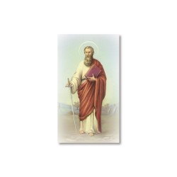 Santino San Paolo con preghiera