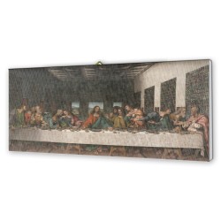 Tela pittorica intelaiata dell'Ultima Cena