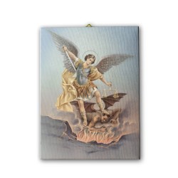 Tela pittorica intelaiata di San Michele
