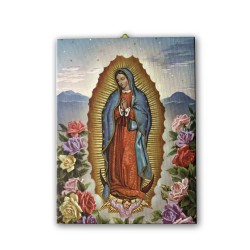 Tela pittorica intelaiata della Madonna di Guadalupe