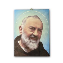 Tela pittorica intelaiata di Padre Pio