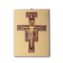 Tela pittorica intelaiata della Croce di San Damiano