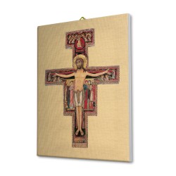 Tela pittorica intelaiata della Croce di San Damiano