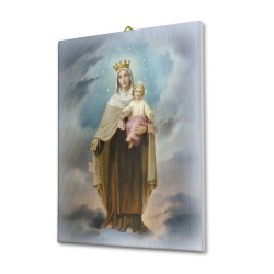Tela pittorica intelaiata della Madonna del Carmelo