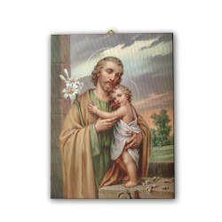 Tela pittorica intelaiata di San Giuseppe