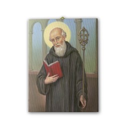 Tela pittorica intelaiata di San Benedetto