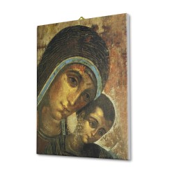 Tela pittorica intelaiata della Madonna di Kiko