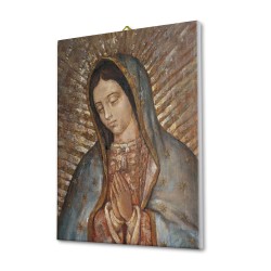 Tela pittorica intelaiata della Madonna di Guadalupe