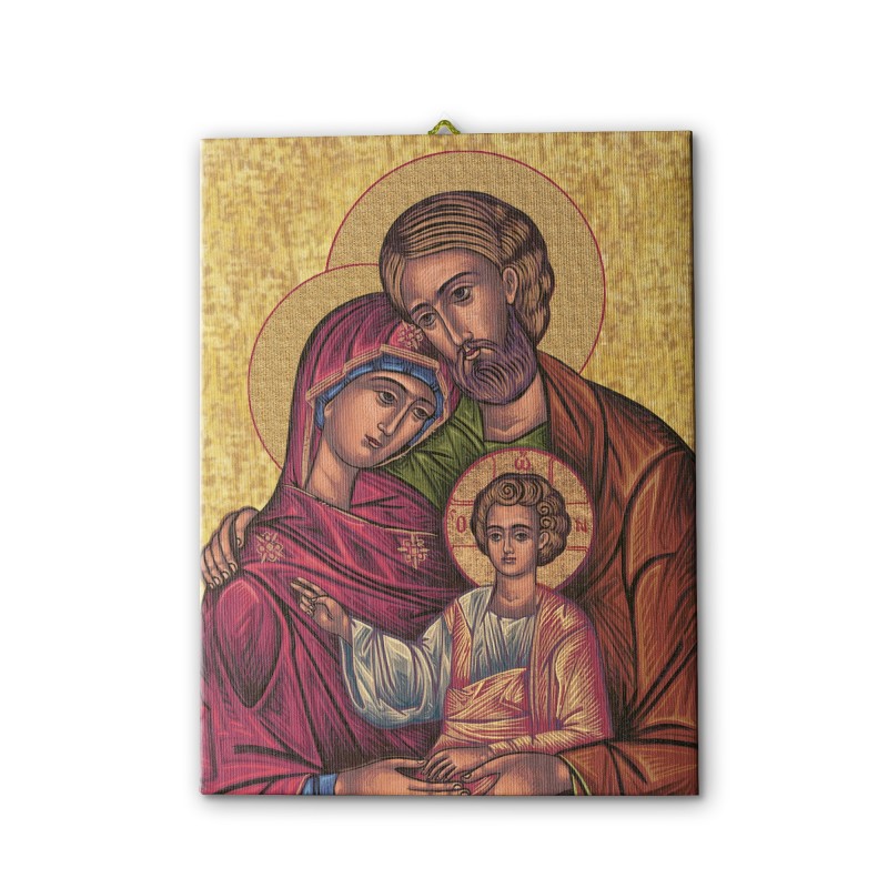 Tela pittorica intelaiata della Sacra Famiglia Tela pittorica intelaiata della Sacra Famiglia