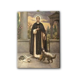 Tela pittorica intelaiata di San Martin de Porres