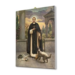 Tela pittorica intelaiata di San Martin de Porres