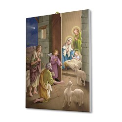 Tela pittorica intelaiata della Natività