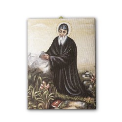 Tela pittorica intelaiata di San Charbel