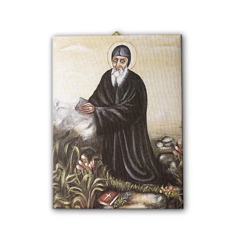 Tela pittorica intelaiata di San Charbel Tela pittorica intelaiata di San Charbel