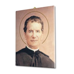 Tela pittorica intelaiata di Don Bosco