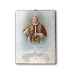Tela pittorica intelaiata di Papa Giovanni XXIII