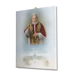 Tela pittorica intelaiata di Papa Giovanni XXIII