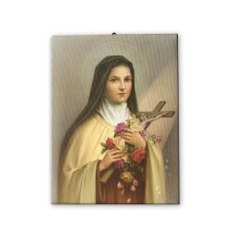 Tela pittorica intelaiata di Santa Teresa