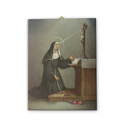 Tela pittorica intelaiata di Santa Rita