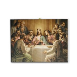 Tela pittorica intelaiata dell'Ultima Cena