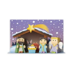 Presepe componibile in resina