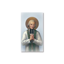 Santino San Giovanni Maria Vianney con preghiera
