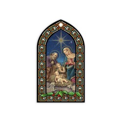 Adesivo rimovibile nanotecnologico trasparente della Natività