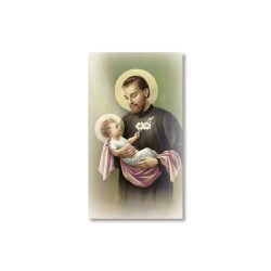 Santino San Gaetano con preghiera