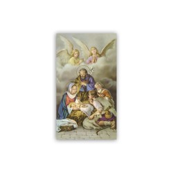 Santino della Natività con pastori