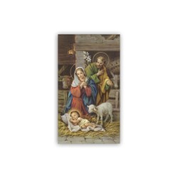 Santino della Natività con agnellino