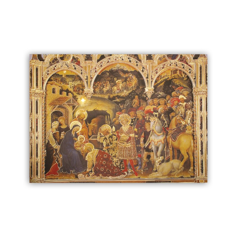 Poster dell'Adorazione dei Magi di Gentile da Fabriano Poster dell'Adorazione dei Magi di Gentile da Fabriano