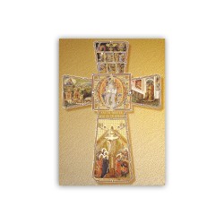 Poster con oro a caldo con l'immagine della Croce Pater Noster