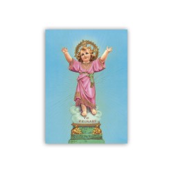 Poster con oro a caldo con l'immagine del Divino Niño
