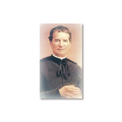 Santino Don Bosco con preghiera