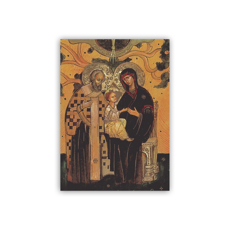 Poster con l'immagine della Sacra Famiglia Poster con l'immagine della Sacra Famiglia