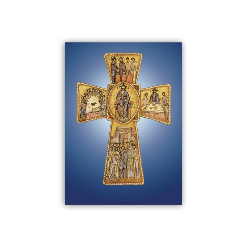 Poster con l'immagine della Croce di Cristo