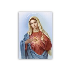 Mini poster con il Cuore Immacolato di Maria