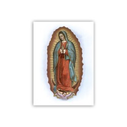 Mini poster con la Madonna di Guadalupe