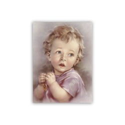 Mini poster Bimba con medaglia