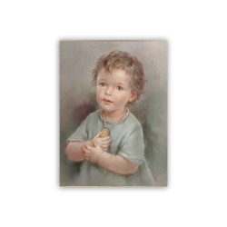 Mini poster bimbo con medaglia